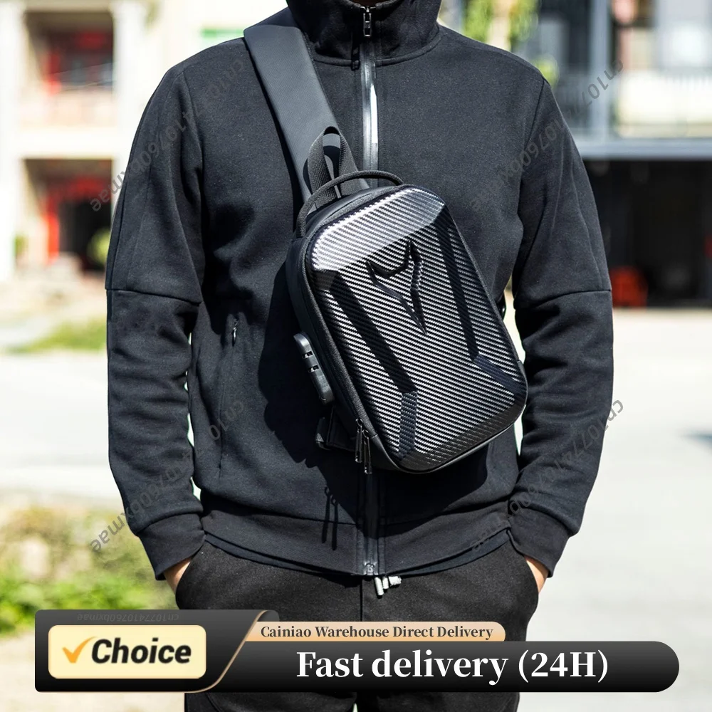 Anti-Theft Crossbody Bags with Lock Hard Shell Travel Hiking Purse One Strap Motorcycle Messenger Bag Daypack for Men Cycling
Anti-Theft Crossbody Bags with Lock Hard Shell Travel Hiking Purse One Strap Motorcycle Messenger Bag Daypack for Men Cycling