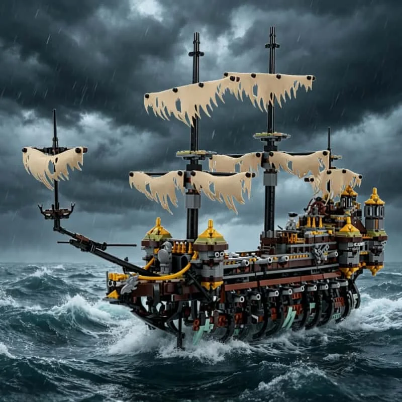The new 2294-piece Corsair Empire Caribbean Creative building block set flagship Christmas Birthday gift toy
The new 2294-piece Corsair Empire Caribbean Creative building block set flagship Christmas Birthday gift toy