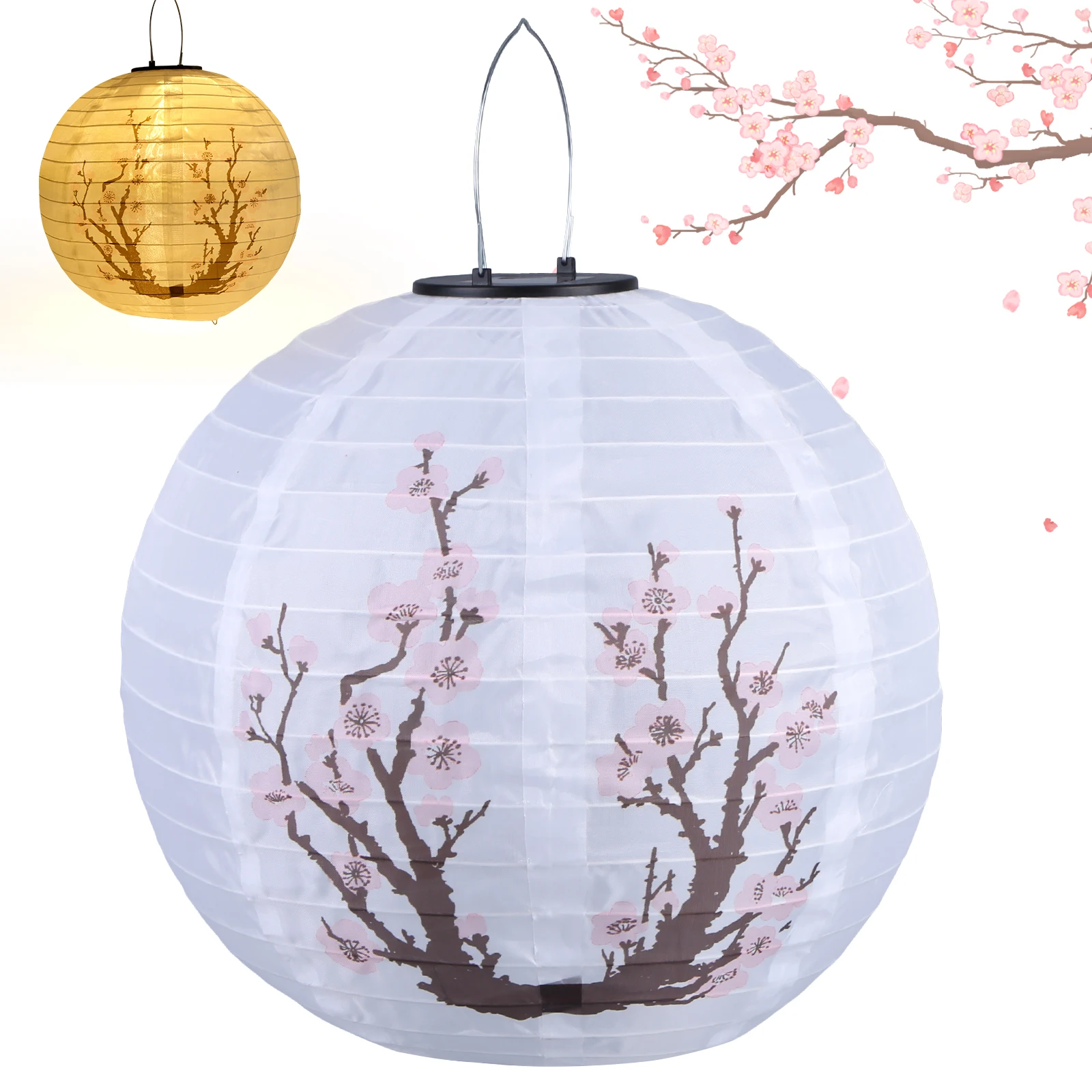 Светодиодный солнечный фонарь 30 см в форме цветка сливы, декоративный, водонепроницаемый IP65, для улицы и дома, из нейлоновой ткани
Светодиодный солнечный фонарь 30 см в форме цветка сливы, декоративный, водонепроницаемый IP65, для улицы и дома, из нейлоновой ткани