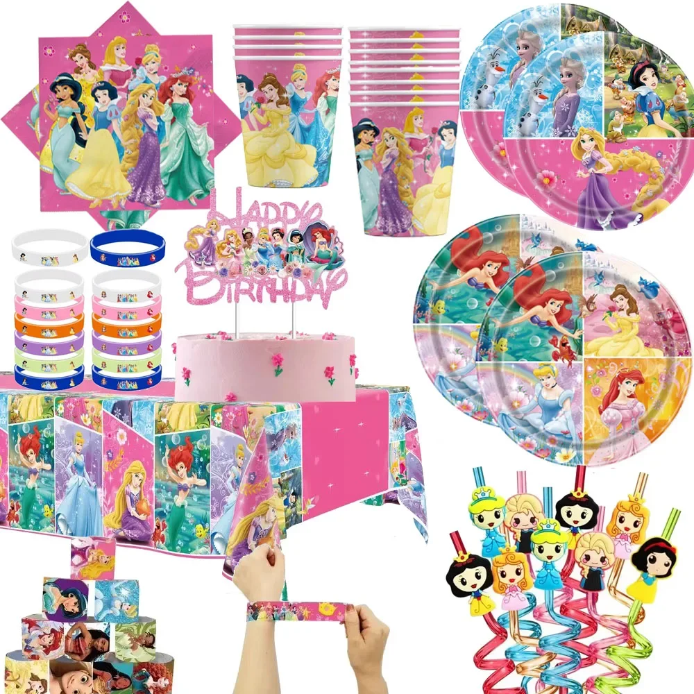 MINISO Princess Happy Girl Child Birthday Theme Party Decoration Set Party Supplies Cup Plate Banner gift Bag Tablecloth
MINISO Princess Happy Girl Child Birthday Theme Party Decoration Set Party Supplies Cup Plate Banner gift Bag Tablecloth