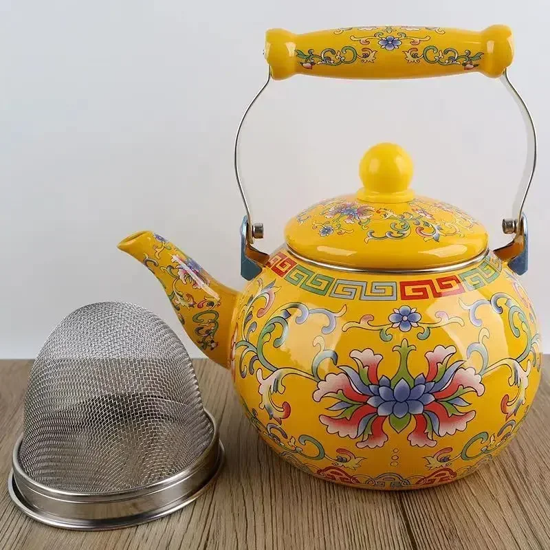 Thicken 1.5L-5L Enamel Teapot Cold Kettle Boiling Kettle Hot Kettle Milk Teapot Induction Cooker
Thicken 1.5L-5L Enamel Teapot Cold Kettle Boiling Kettle Hot Kettle Milk Teapot Induction Cooker