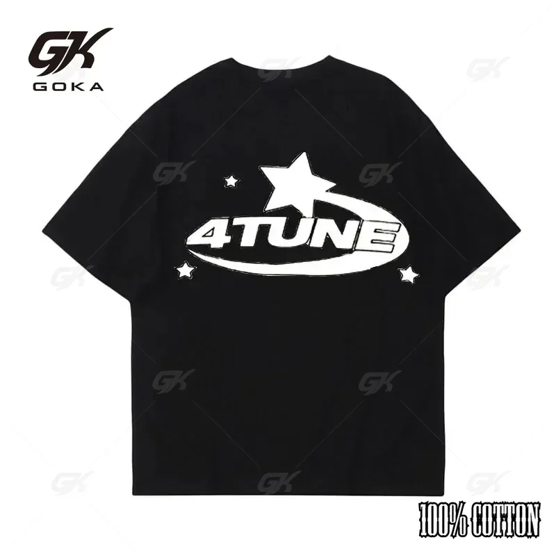 Summer T-shirt Men's Vintage Short Sleeve Harajuku Leisure Gothic Cotton T-shirt Y2K Pattern Street Apparel Aesthetics Clothing
Summer T-shirt Men's Vintage Short Sleeve Harajuku Leisure Gothic Cotton T-shirt Y2K Pattern Street Apparel Aesthetics Clothing