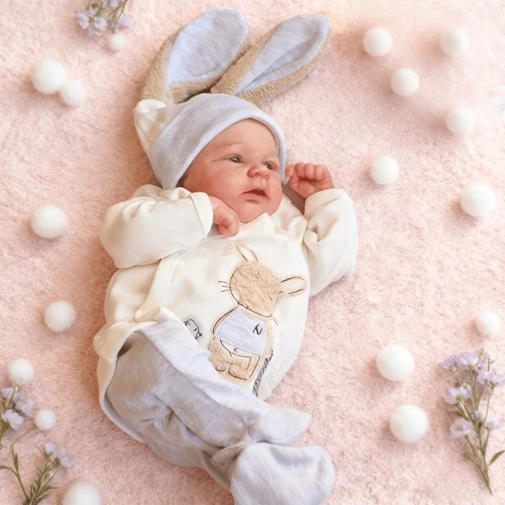BZDOLL Cloth Body 48 CM 19 INCH Sweet Reborn Baby Doll Toy For Girl Lifelike Handmade Fashion Birthday Gift Doll Toy
BZDOLL Cloth Body 48 CM 19 INCH Sweet Reborn Baby Doll Toy For Girl Lifelike Handmade Fashion Birthday Gift Doll Toy