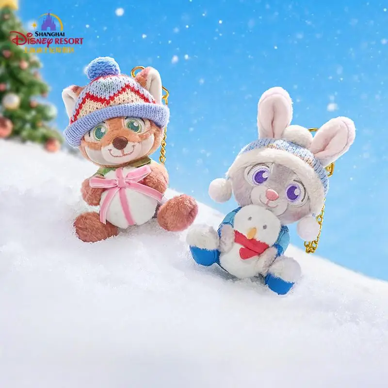 Disney 2026 New Winter Zootopia Judy & Nick Toy Keychain Perfect Christmas Festival Cute 11cm Bag Charm Children Birthday Gifts
Disney 2026 New Winter Zootopia Judy & Nick Toy Keychain Perfect Christmas Festival Cute 11cm Bag Charm Children Birthday Gifts