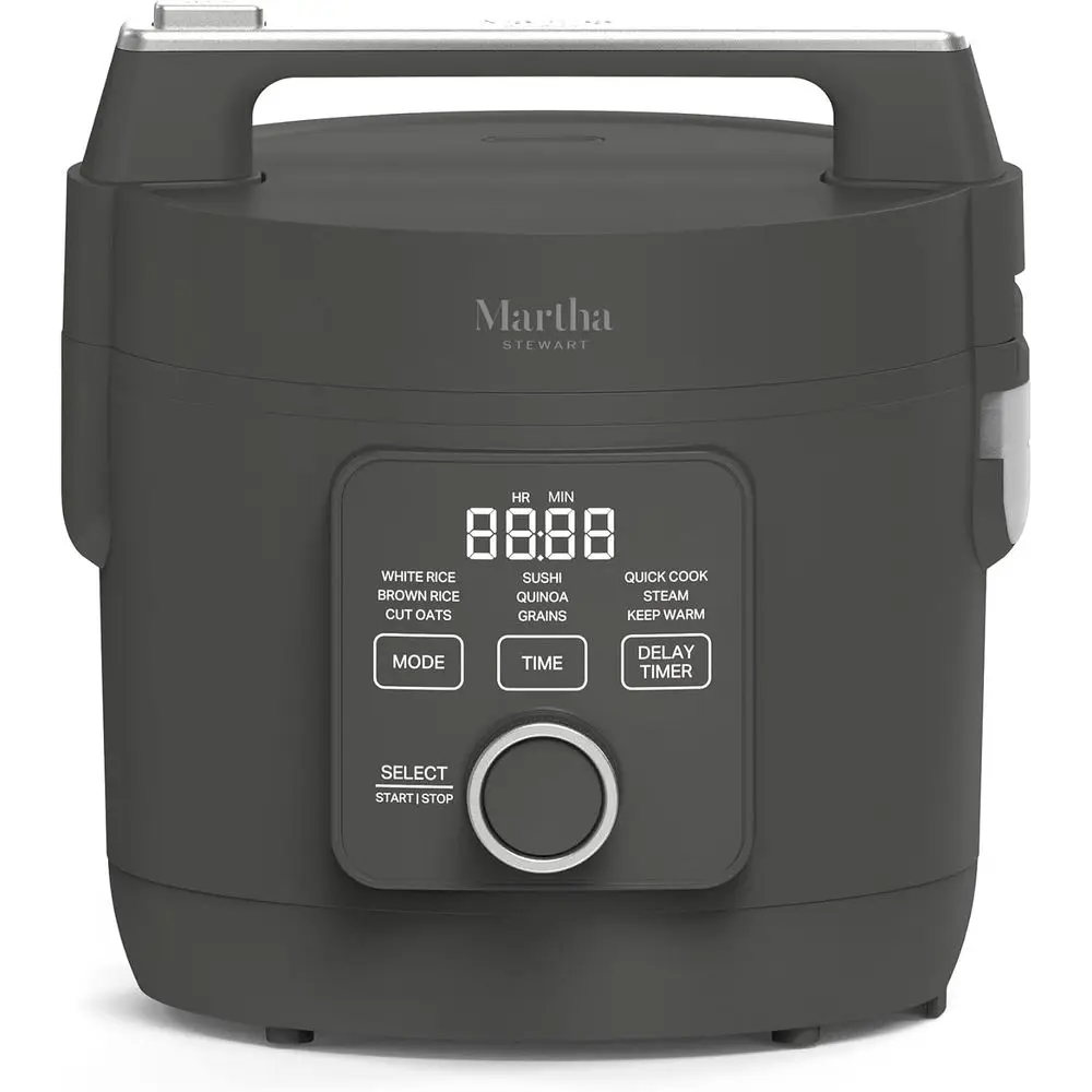 4 Cup Uncooked / 8 Cup Cooked Rice Cooker with Non-Stick Removable Pot, Warming Feature, Measurement Marks, Steam Basket, Suitab
4 Cup Uncooked / 8 Cup Cooked Rice Cooker with Non-Stick Removable Pot, Warming Feature, Measurement Marks, Steam Basket, Suitab