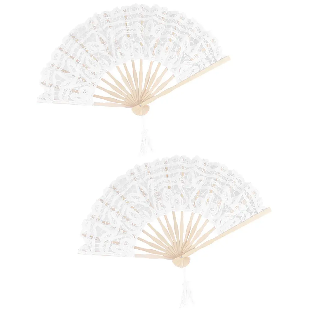 2Pcs Chinese Vintage Folding Fan Lace Bamboo Frame Tassel Hand Fan for Women Wedding Decor Dance Prop Party Favor Photography
2Pcs Chinese Vintage Folding Fan Lace Bamboo Frame Tassel Hand Fan for Women Wedding Decor Dance Prop Party Favor Photography