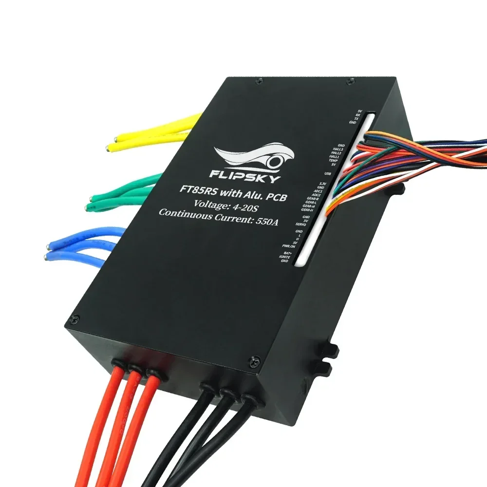 84V 550A FT85RS With Aluminum Case NON-VESC For Electric Skateboard / Scooter / Ebike Speed Controller
84V 550A FT85RS With Aluminum Case NON-VESC For Electric Skateboard / Scooter / Ebike Speed Controller
