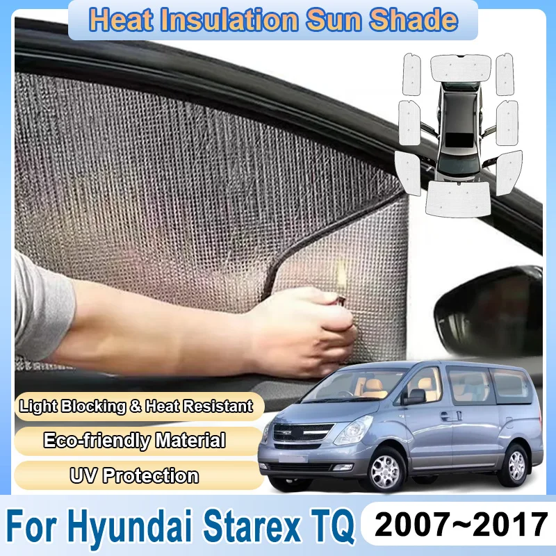 For Hyundai Starex H1 TQ Huiyi iMax 2007~2017 Side Sunshade Reflector Shade Visor UV Blocking Drop Temperature Car Accessories
For Hyundai Starex H1 TQ Huiyi iMax 2007~2017 Side Sunshade Reflector Shade Visor UV Blocking Drop Temperature Car Accessories