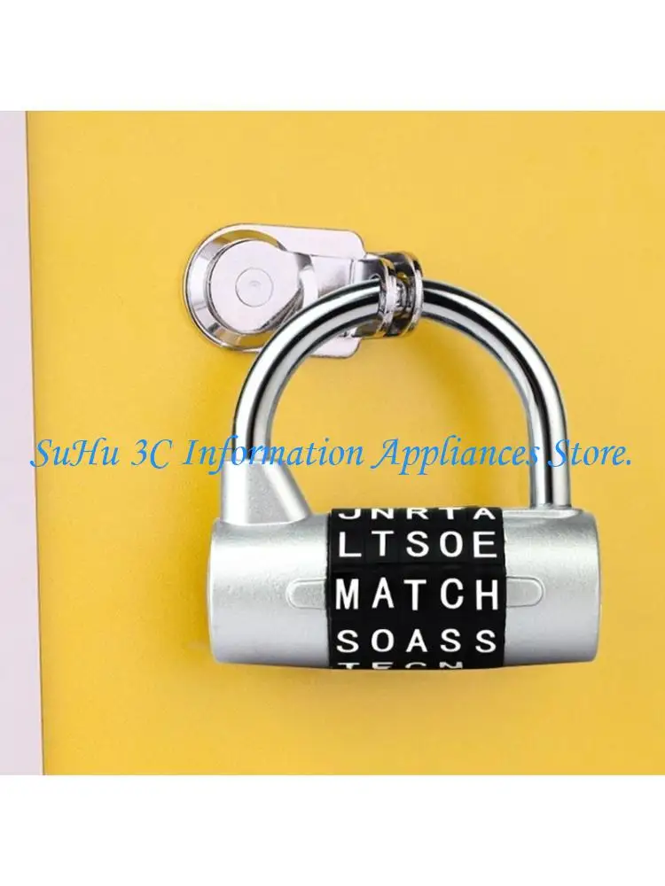 Security Lock Password Lock for Storage Cabinet Luggage Wardrobe 5 Letter Combination Padlock Gym Locker Padlock
Security Lock Password Lock for Storage Cabinet Luggage Wardrobe 5 Letter Combination Padlock Gym Locker Padlock