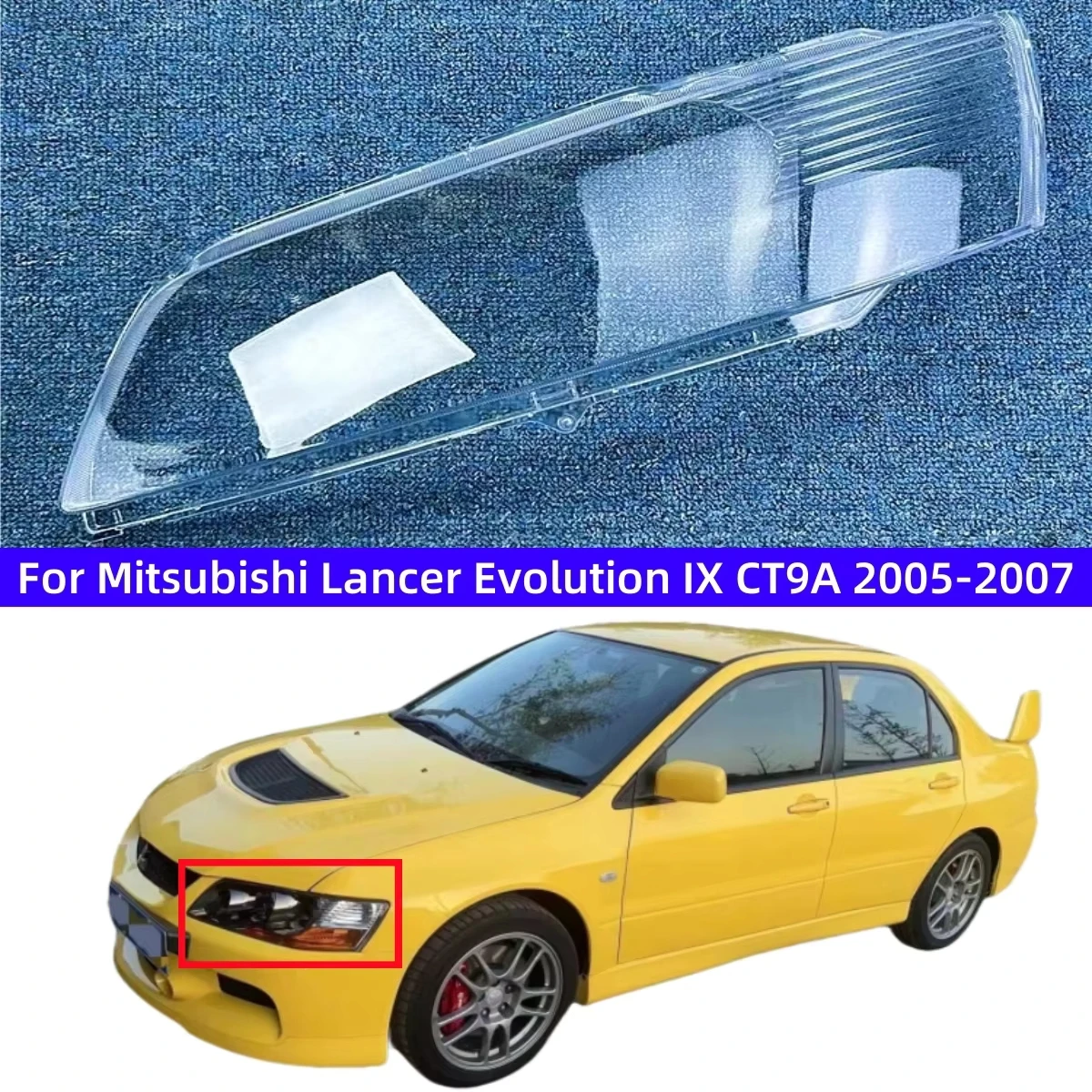 Внутренние запасные части для Mitsubishi Lancer Evolution IX CT9A 2005 2006 2007, крышка передней фары, замена оригинального объектива
Внутренние запасные части для Mitsubishi Lancer Evolution IX CT9A 2005 2006 2007, крышка передней фары, замена оригинального объектива