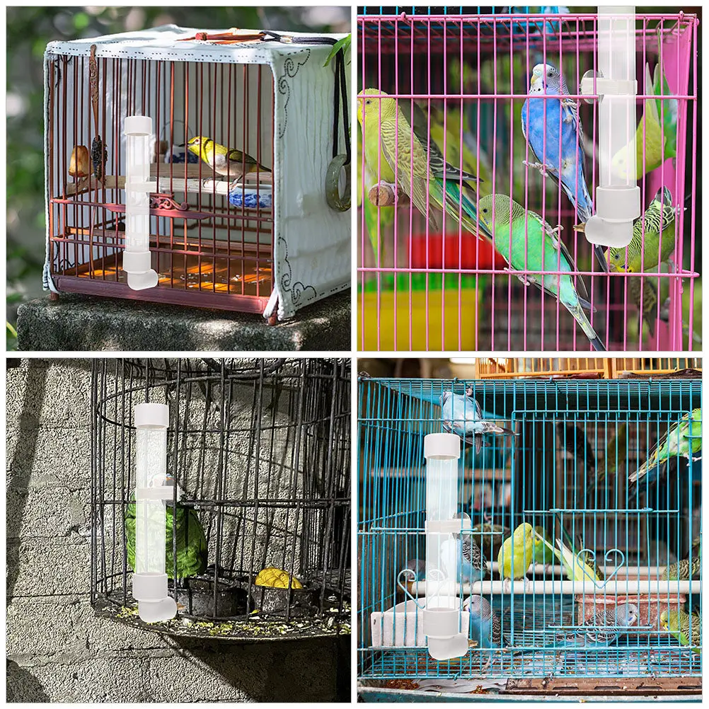 2Sets Parrot Automatic Water Feeder Bird Cage Water Dispenser Hanging Bottle Bird Drinking Tool Suitable for Small Birds Canary
2Sets Parrot Automatic Water Feeder Bird Cage Water Dispenser Hanging Bottle Bird Drinking Tool Suitable for Small Birds Canary