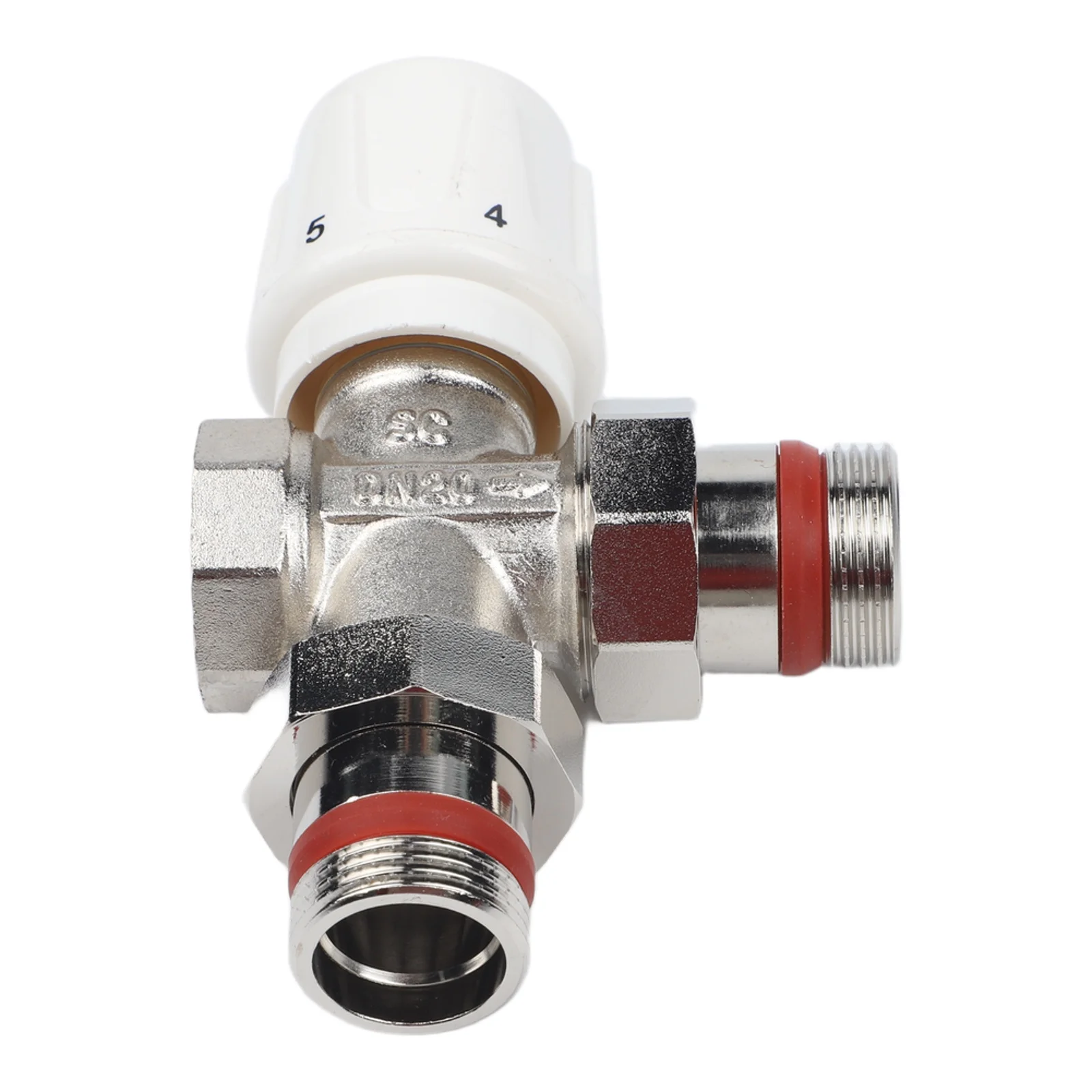 Silver White Thermostatic Valve Valve Temperature -20 C To 120 C Solid Brass Construction Thickened Valve Body
Silver White Thermostatic Valve Valve Temperature -20 C To 120 C Solid Brass Construction Thickened Valve Body