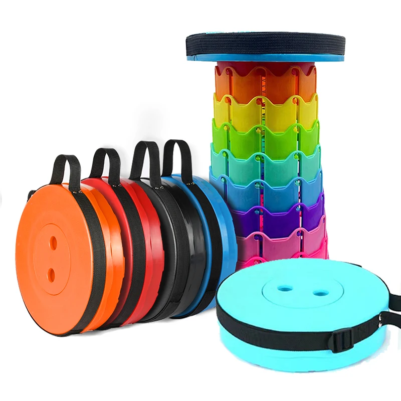 Outdoor Portable Travel Camping Folding Stool Picnic Fishing rainbow Round Retractable Chair
Outdoor Portable Travel Camping Folding Stool Picnic Fishing rainbow Round Retractable Chair