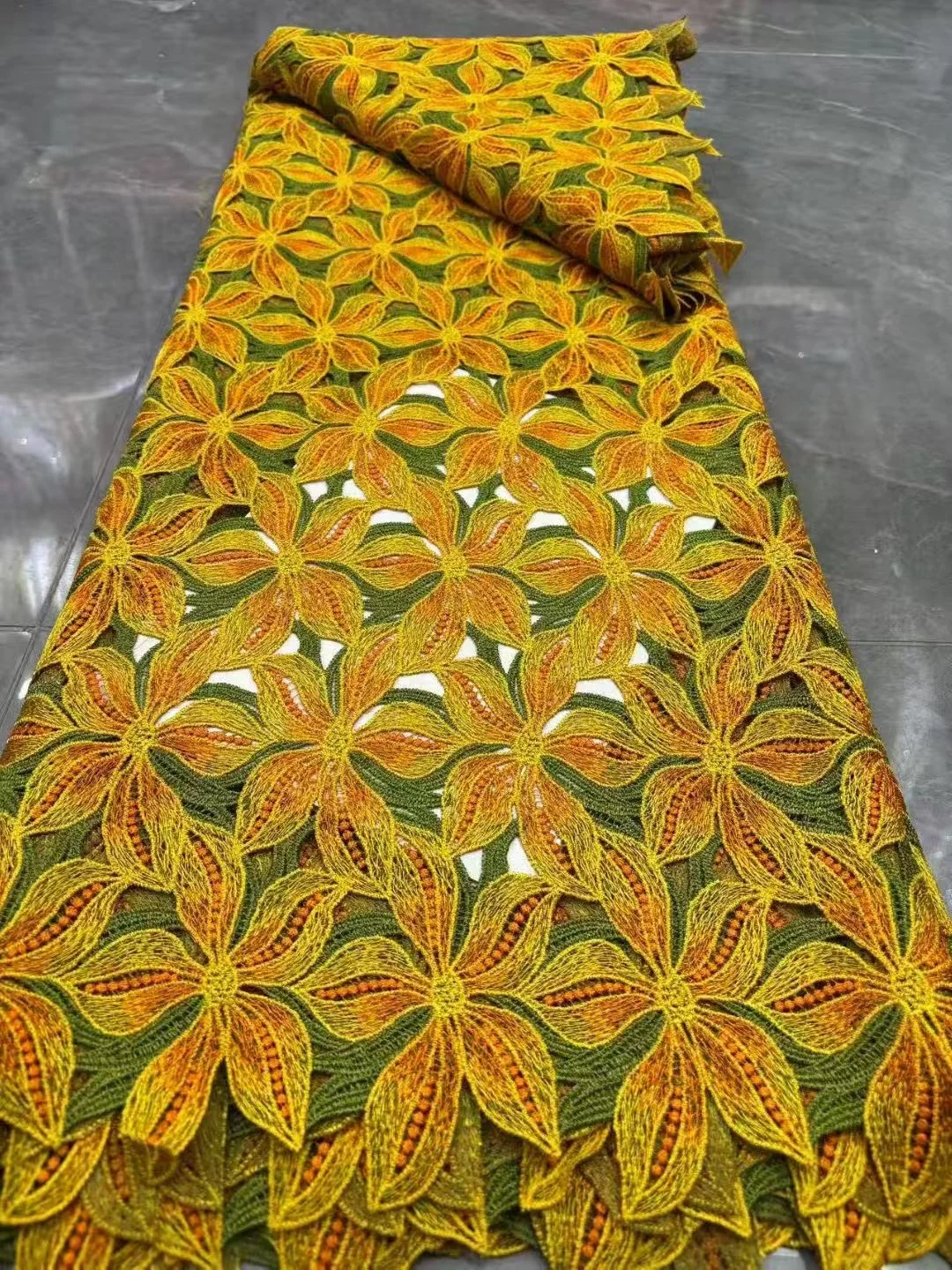 5 Yards Cotton Embroidered African Guipure Cord Lace Traditional inspired Garment Women Water Soluble Fabric Occasional Wear
5 Yards Cotton Embroidered African Guipure Cord Lace Traditional inspired Garment Women Water Soluble Fabric Occasional Wear