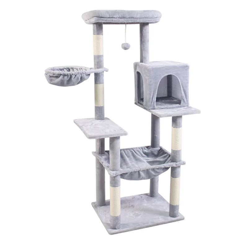 Cat climbing frame, small footprint, cat climbing frame sleeping nest integrated
Cat climbing frame, small footprint, cat climbing frame sleeping nest integrated