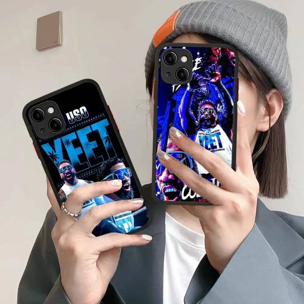 Jey Uso YEET Phone Case for iPhone 16 15 14 11 12 13 Pro Max X XS Translucent Matte Cover
Jey Uso YEET Phone Case for iPhone 16 15 14 11 12 13 Pro Max X XS Translucent Matte Cover
