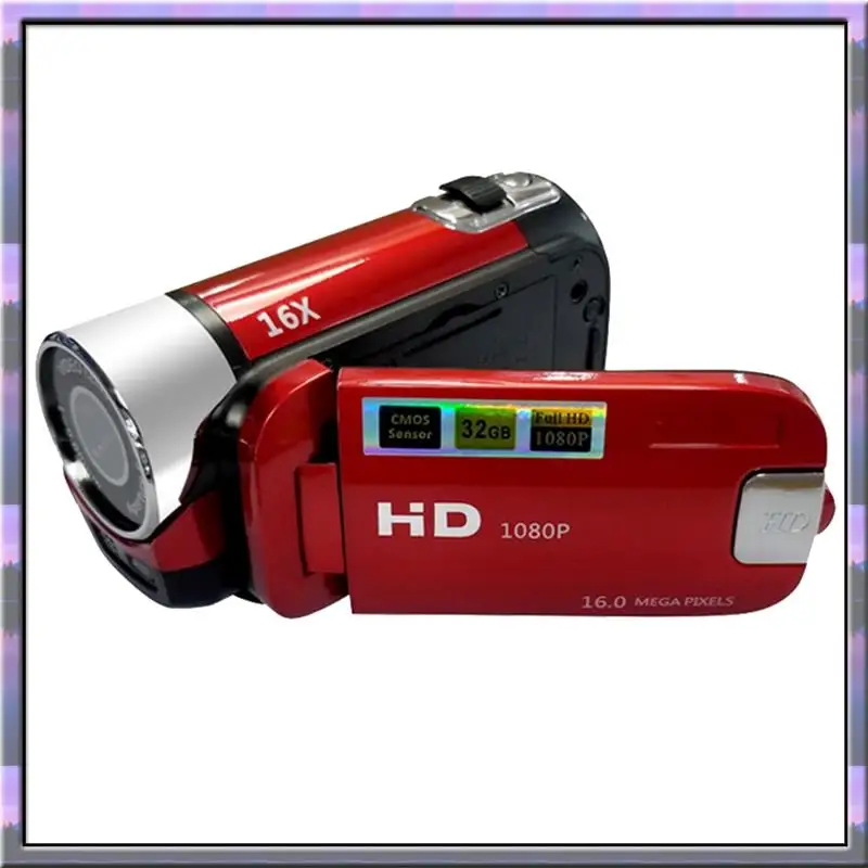 ABJX New 1080P HD Digital Camcorder Rotatable Screen Camcorders Rotatable Screen Camcorders 16X Zoom US Plug
ABJX New 1080P HD Digital Camcorder Rotatable Screen Camcorders Rotatable Screen Camcorders 16X Zoom US Plug