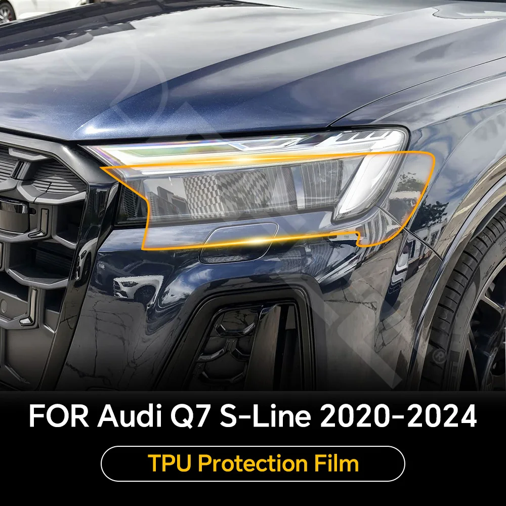 Headlight Rearview Anti-scratch TPU Protection Film For Audi Q7 S-Line 2020-2024 Pre-cut PPF Clear Bra Resistant Invisible Cover
Headlight Rearview Anti-scratch TPU Protection Film For Audi Q7 S-Line 2020-2024 Pre-cut PPF Clear Bra Resistant Invisible Cover