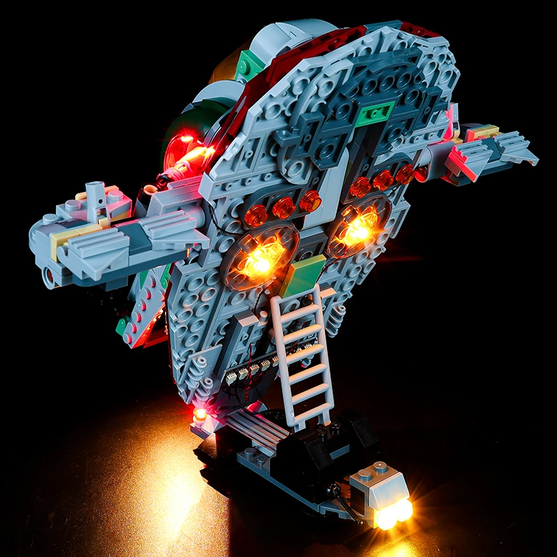 Комплект светодиодных фонарей для строительных блоков LEGO Starship 75312 Боба Фетта
Комплект светодиодных фонарей для строительных блоков LEGO Starship 75312 Боба Фетта