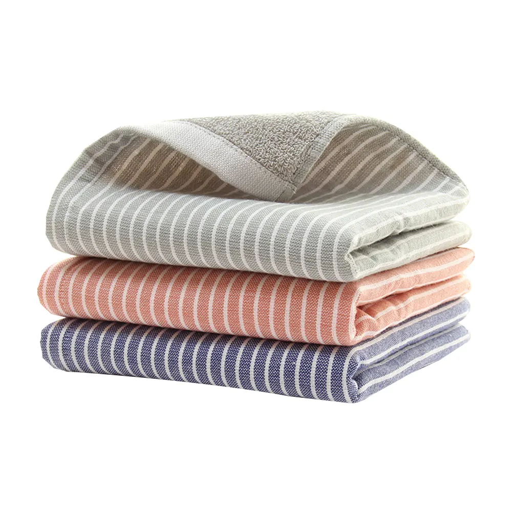 3pcs Pure Cotton Hand Towels Square Stripe Bath Kitchen Absorbent Soft Water Absorption Quick Drying Face Hair Cleaning Shower
3pcs Pure Cotton Hand Towels Square Stripe Bath Kitchen Absorbent Soft Water Absorption Quick Drying Face Hair Cleaning Shower