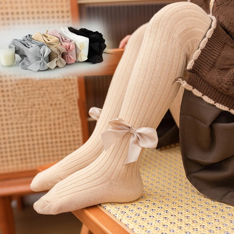 Spring Children Girls Cotton Tights Cute Princess Bowknot Kids Stocking Baby Girls One-Piece Pantyhose Infant Knitted Tights
Spring Children Girls Cotton Tights Cute Princess Bowknot Kids Stocking Baby Girls One-Piece Pantyhose Infant Knitted Tights