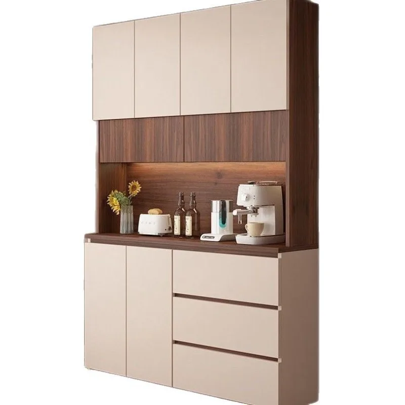 integrated high cabinet, light luxury against the wall, multi-functional storage in the living room
integrated high cabinet, light luxury against the wall, multi-functional storage in the living room