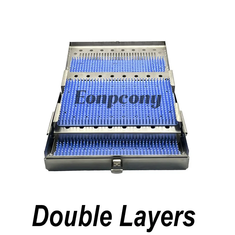 Stainless Steel Double Layers Sterilization Trays Ophthalmic Surgical Instrument
Stainless Steel Double Layers Sterilization Trays Ophthalmic Surgical Instrument