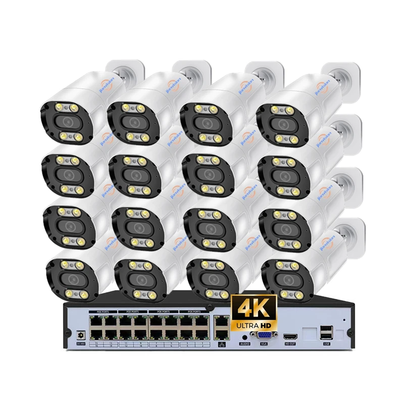 Jianvision Wholesale Audio Video Auto Recording 4K 8MP 16ch IP Camera System for Outdoor Applications
Jianvision Wholesale Audio Video Auto Recording 4K 8MP 16ch IP Camera System for Outdoor Applications