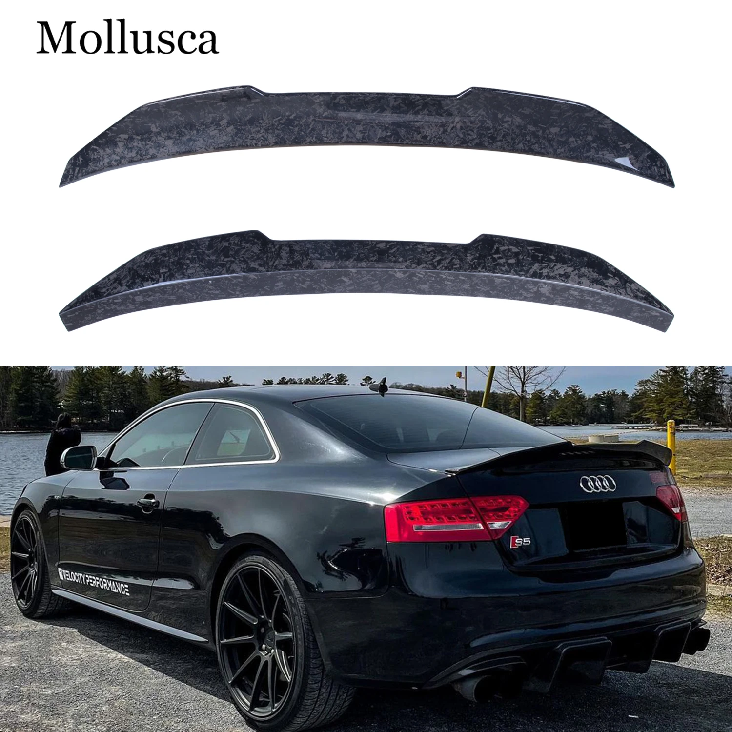 For AUDI A5 B8 B8.5 2Door Coupe 8T3 PSM Style Forged Carbon fiber Rear Spoiler Trunk wing 2007-2017
For AUDI A5 B8 B8.5 2Door Coupe 8T3 PSM Style Forged Carbon fiber Rear Spoiler Trunk wing 2007-2017