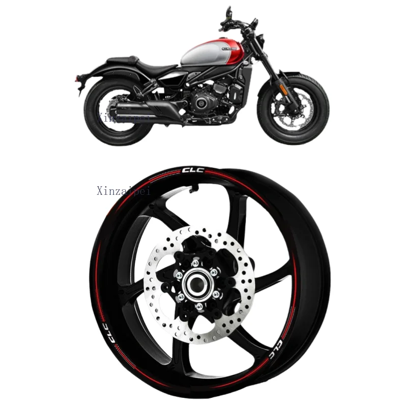 For CFMOTO 450CLC Wheel Hub Reflective Stickers 450 CLC CF400-10 Motorcycle Accessories Rim Safety Decoration Waterproof Decals
For CFMOTO 450CLC Wheel Hub Reflective Stickers 450 CLC CF400-10 Motorcycle Accessories Rim Safety Decoration Waterproof Decals