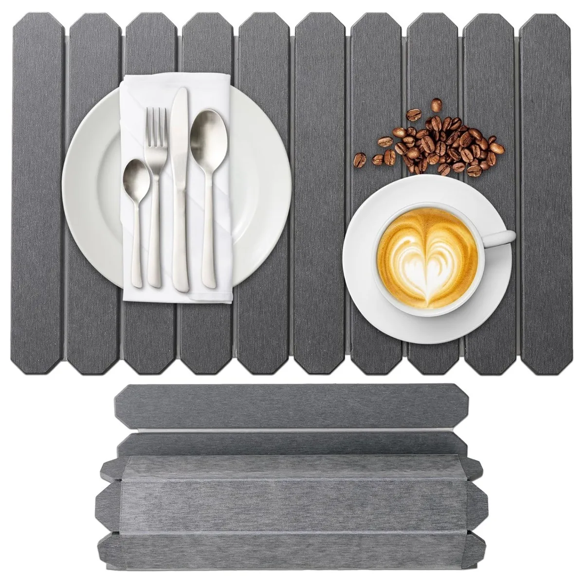 Dish Drying Mat Kitchen Stone Pad Foldable Absorbent Sink Organizer Fast Water Drain Space Saving Countertop Accessory
Dish Drying Mat Kitchen Stone Pad Foldable Absorbent Sink Organizer Fast Water Drain Space Saving Countertop Accessory
