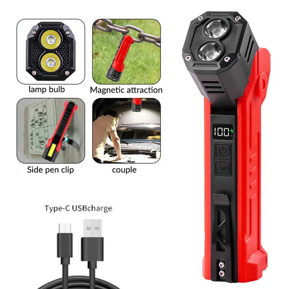 Rechargeable LED Work Light Portable Tasks Inspection Trouble Lights Lamp For Outdoor Camping
Rechargeable LED Work Light Portable Tasks Inspection Trouble Lights Lamp For Outdoor Camping