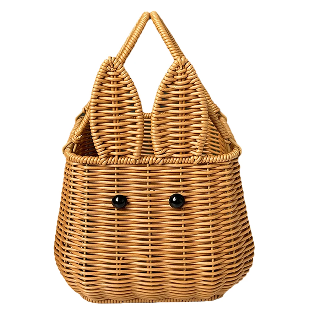 Creative Bunny Woven Basket Easter Egg Storage Home Decor Lightweight Practical Bedroom Living Room Kitchen Shelf Organizer
Creative Bunny Woven Basket Easter Egg Storage Home Decor Lightweight Practical Bedroom Living Room Kitchen Shelf Organizer