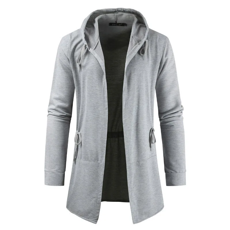 Spring and Autumn Men's Fashion Casual Men's Korean Edition Medium and Long Hooded Sweater Cardigan Jacket
Spring and Autumn Men's Fashion Casual Men's Korean Edition Medium and Long Hooded Sweater Cardigan Jacket