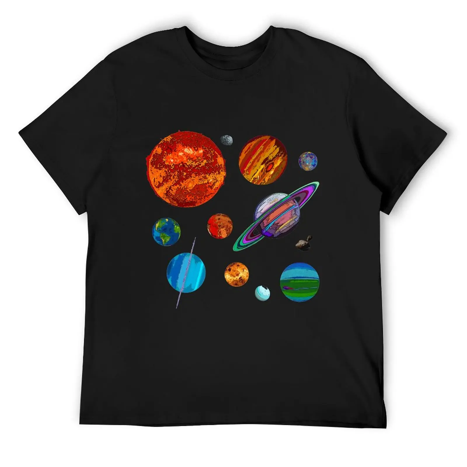 The NINE Planets Plus the Sun & Asteroids T-Shirt boys whites street wear men t shirts high quality
The NINE Planets Plus the Sun & Asteroids T-Shirt boys whites street wear men t shirts high quality