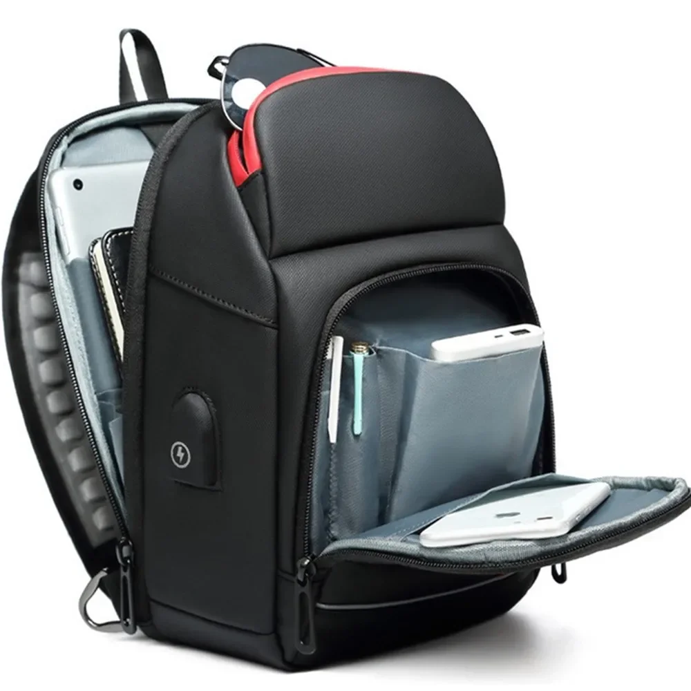 Waterproof Shoulder Bag Travel Chest Messenger Knapsack Tablet Storage Computer Box IPAD Mobile Phone Pack Men Leisure USB Bags
Waterproof Shoulder Bag Travel Chest Messenger Knapsack Tablet Storage Computer Box IPAD Mobile Phone Pack Men Leisure USB Bags