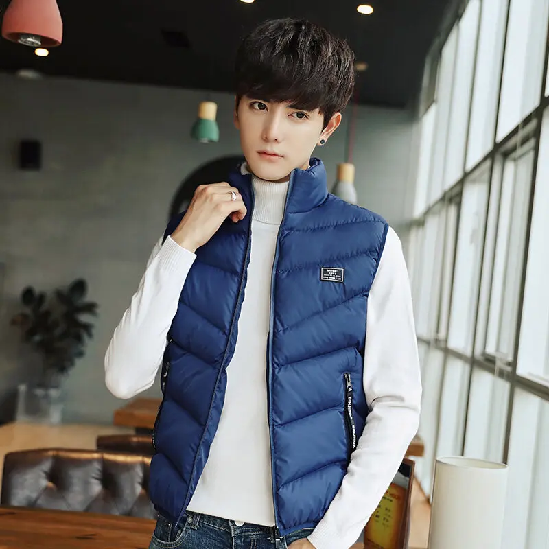 Autumn Winter Classic Waistcoat Korean Mens Clothes Warm Classical Men Thick Windbreaker Sleeveless Jacket Large Size Clothing
Autumn Winter Classic Waistcoat Korean Mens Clothes Warm Classical Men Thick Windbreaker Sleeveless Jacket Large Size Clothing