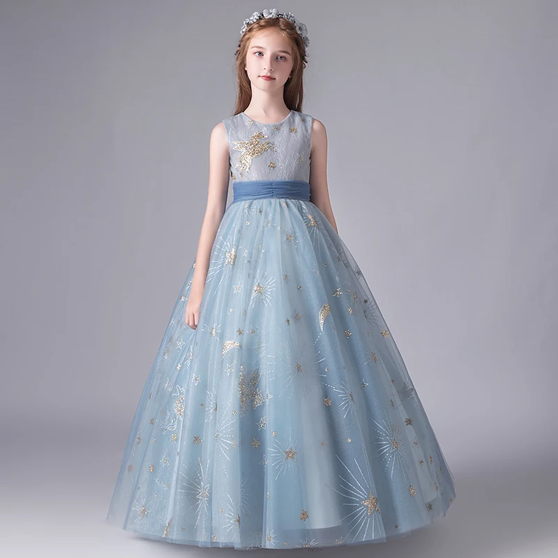 Concert Junior Bridesmaid Elegant Flower Girls Dress Princess Pageant For Wedding Tulle Birthday Party Christmas Dress
Concert Junior Bridesmaid Elegant Flower Girls Dress Princess Pageant For Wedding Tulle Birthday Party Christmas Dress