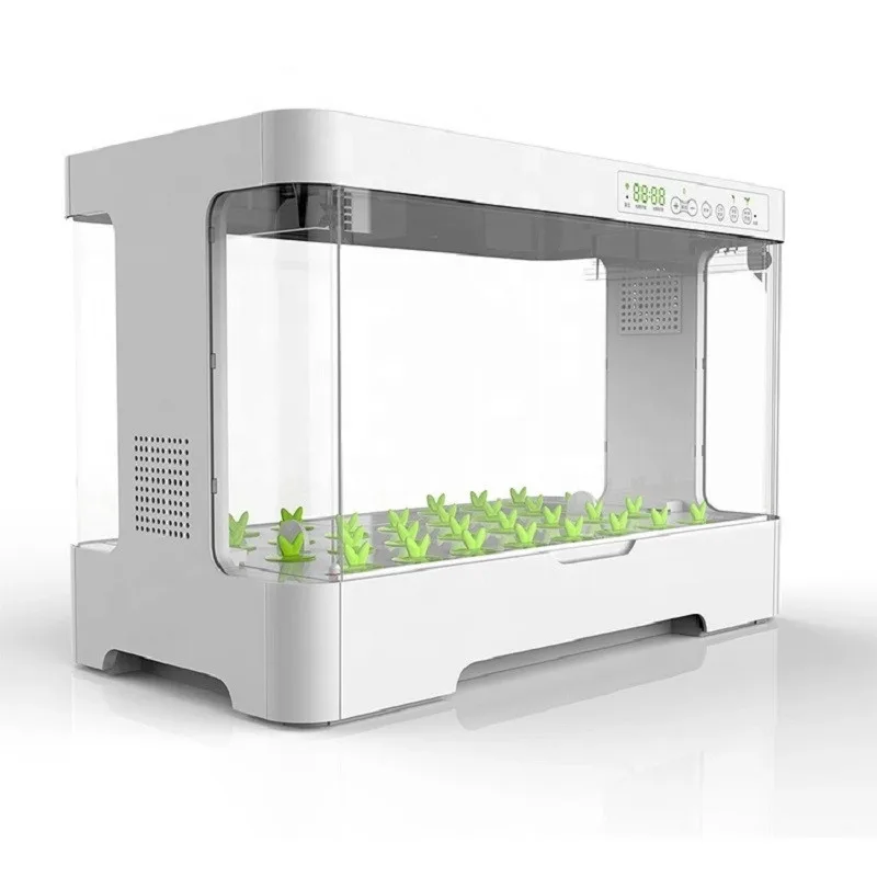 Indoor Hydroponic Grow Box with Led Light Intelligent Hydroponic System for Home Use Soilless Cultivation Automation Equipment
Indoor Hydroponic Grow Box with Led Light Intelligent Hydroponic System for Home Use Soilless Cultivation Automation Equipment