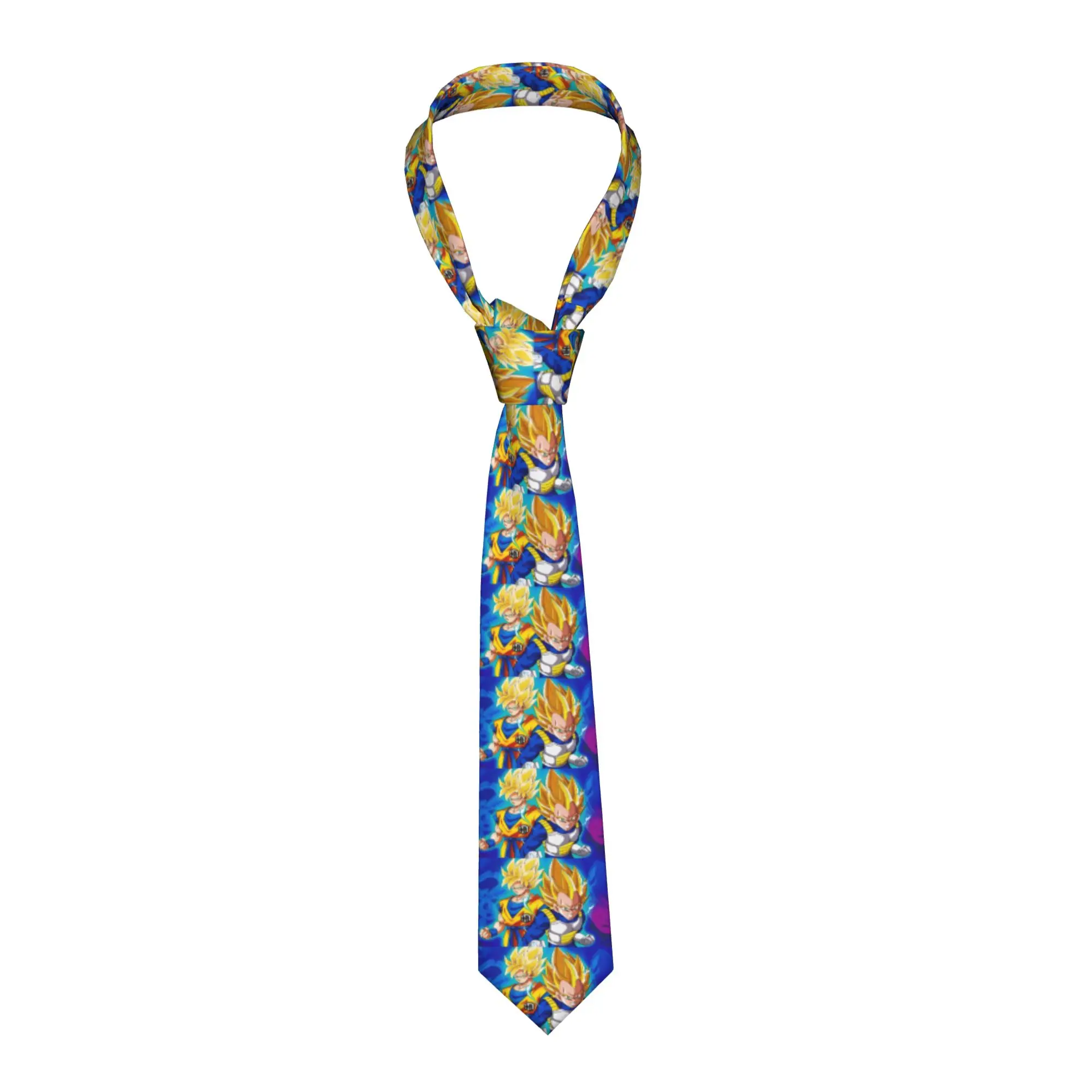 Neckties Dragons Ball Z Goku Vegeta Unisex Polyester 8 cm Classic Neck Ties for Mens Suits Accessories Cravat Wedding Business
Neckties Dragons Ball Z Goku Vegeta Unisex Polyester 8 cm Classic Neck Ties for Mens Suits Accessories Cravat Wedding Business