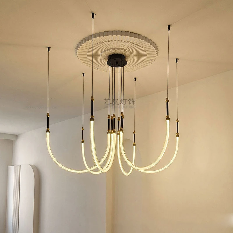 Nordic Style Minimalist Chandelier Modern Indoor Ceiling Pendant Light Home Decor Fixture for Living Room Bedroom Dining Room
Nordic Style Minimalist Chandelier Modern Indoor Ceiling Pendant Light Home Decor Fixture for Living Room Bedroom Dining Room