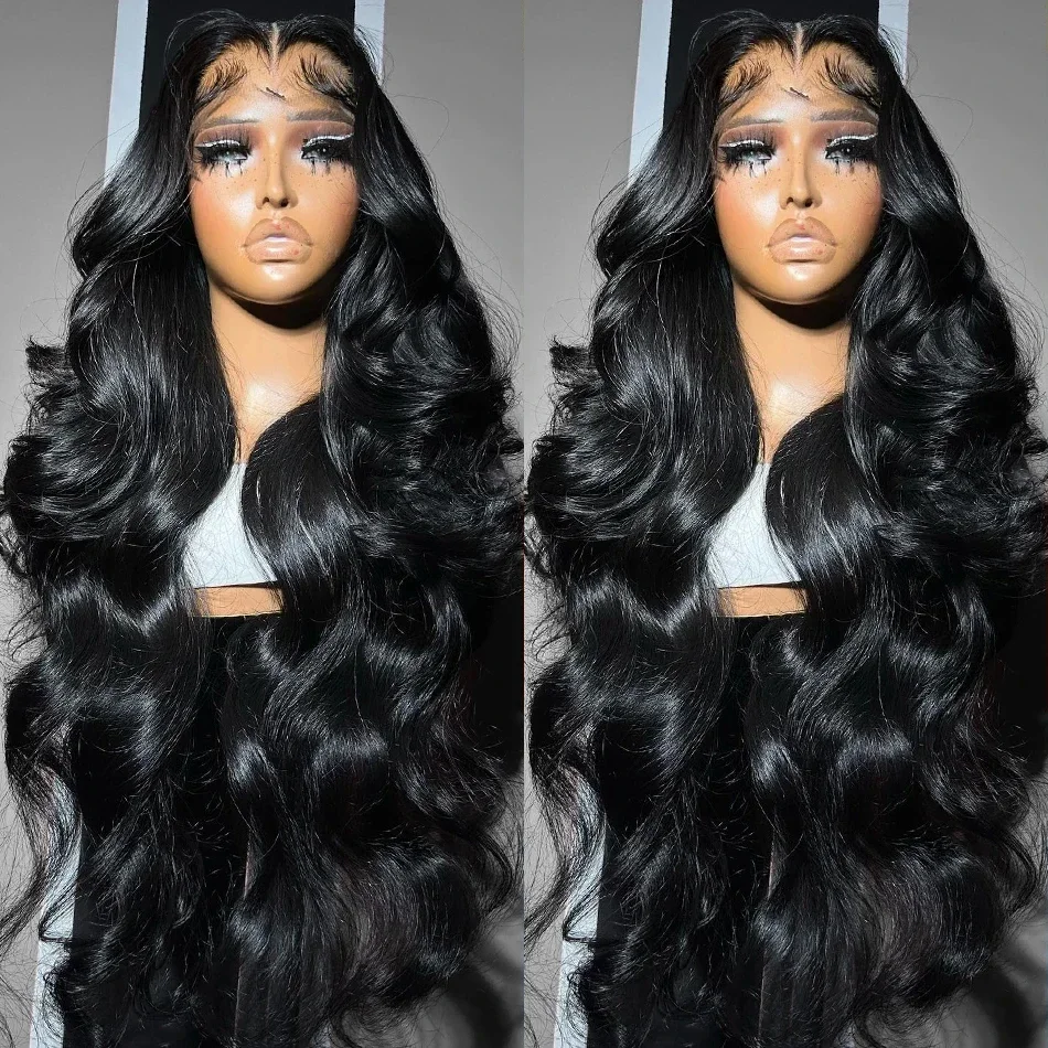 30 32 Inch Body Wave 13x4 HD Lace Front Wig Human Hair PrePlucked Brazilian Transparent Lace Frontal Wigs 180% For Women
30 32 Inch Body Wave 13x4 HD Lace Front Wig Human Hair PrePlucked Brazilian Transparent Lace Frontal Wigs 180% For Women