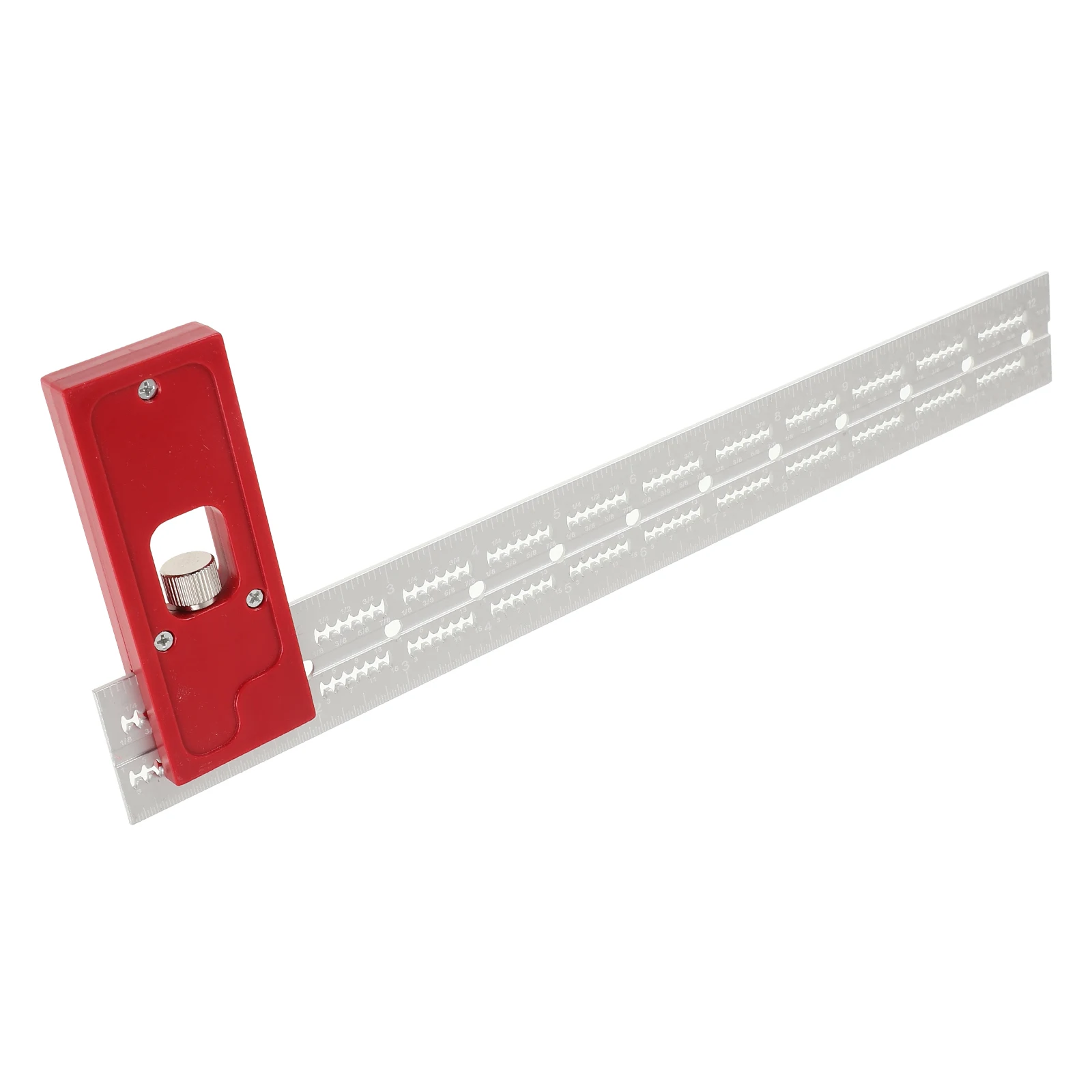 Measuring Ruler 12 Inch Adjustable Edge Scriber Woodworking Tool Aluminum Alloy Right Angle Precision Carpenter Square L Shaped
Measuring Ruler 12 Inch Adjustable Edge Scriber Woodworking Tool Aluminum Alloy Right Angle Precision Carpenter Square L Shaped