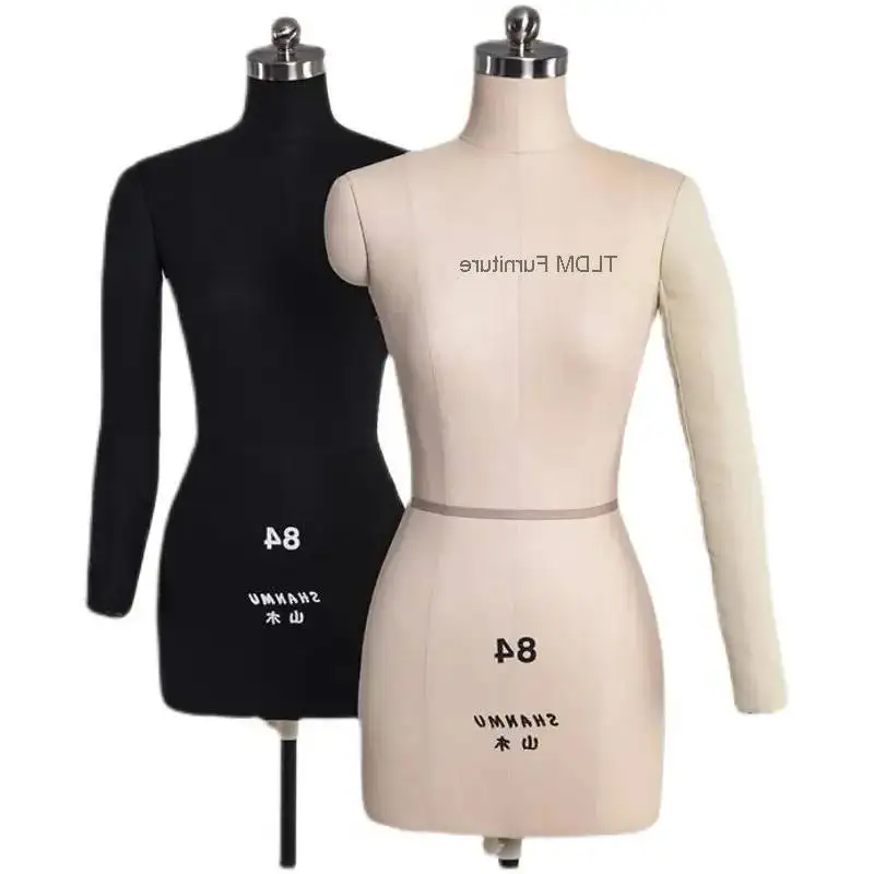 Draping Pinnable with Fashion Standard for Half-Body Dress Form Women's Adjustable Stand Design Mannequin, and Teaching JT40M
Draping Pinnable with Fashion Standard for Half-Body Dress Form Women's Adjustable Stand Design Mannequin, and Teaching JT40M