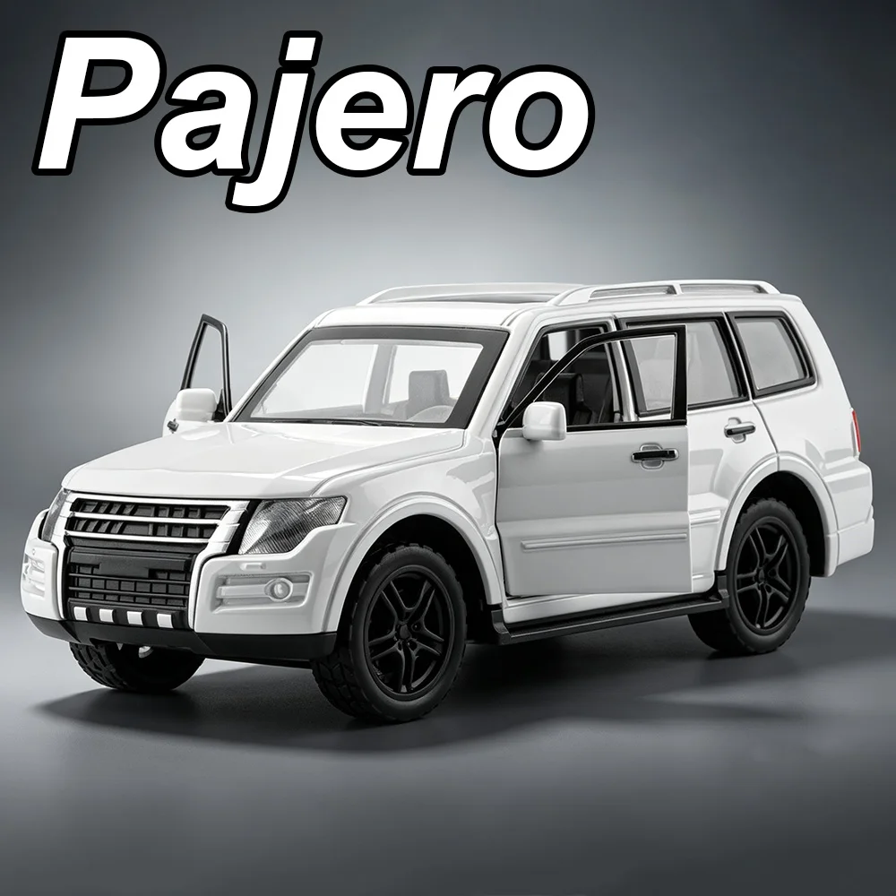 1:36 Pajero Miniature Model Toys Alloy Diecast Car Rubber Tire Rear Wheel Return Force Doors Can Opened Vehices Children's Gifts
1:36 Pajero Miniature Model Toys Alloy Diecast Car Rubber Tire Rear Wheel Return Force Doors Can Opened Vehices Children's Gifts