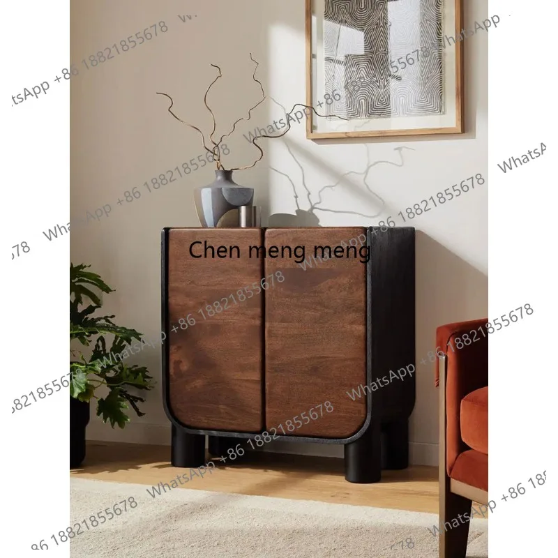 American retro solid wood shoe cabinet entrance integrated household dining side cabinet living room locker
American retro solid wood shoe cabinet entrance integrated household dining side cabinet living room locker