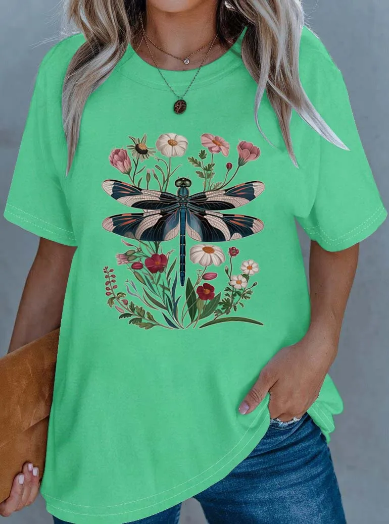 Нежный ансамбль с цветочным принтом стрекозы больших размеров — элегантный стильный наряд в стиле «вдохновленный»
Нежный ансамбль с цветочным принтом стрекозы больших размеров — элегантный стильный наряд в стиле «вдохновленный»