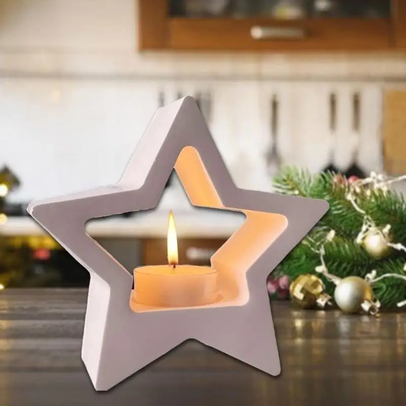 E8BD Heart Silicone Tealight Holder Mold For Candle Holder Baking Tool Temperature Resistant Silicone Candlestick Molds
E8BD Heart Silicone Tealight Holder Mold For Candle Holder Baking Tool Temperature Resistant Silicone Candlestick Molds