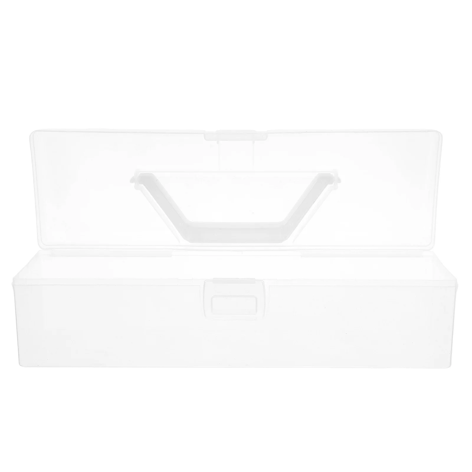 Transparent Plastic Tool Box Thick Handle Storage Container for Craft Supplies Sewing Organizer Portable Case
Transparent Plastic Tool Box Thick Handle Storage Container for Craft Supplies Sewing Organizer Portable Case