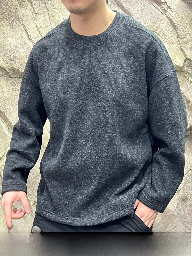 Fashionable Thickened Knitted Sweater 3D Tailoring Composite Fleece Autumn Winter Men's Long Sleeve round Neck Breathable Ski...
Fashionable Thickened Knitted Sweater 3D Tailoring Composite Fleece Autumn Winter Men's Long Sleeve round Neck Breathable Ski...